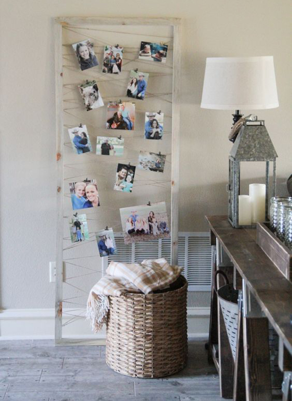 Vẫn khung gương cũ nhưng khi kết hợp cùng dây chăng chéo đặc biệt hơn hẳn