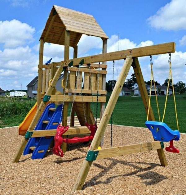 Thêm các tiện ích ở sân chơi cho trẻ