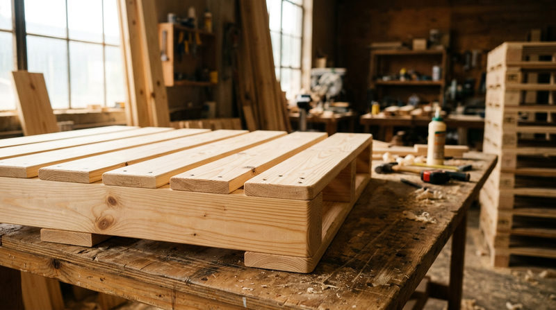 Pallet gỗ thông là gì? Đánh giá độ bền và khả năng chịu lực