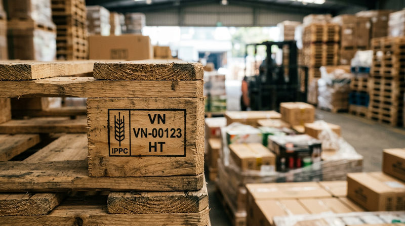 Tiêu Chuẩn Pallet Gỗ Xuất Khẩu & Quy Định ISPM 15