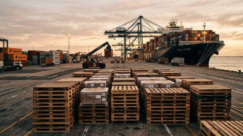 Kích Thước Pallet Gỗ Xuất Khẩu Đi Châu Âu, Mỹ, Úc & Châu Á