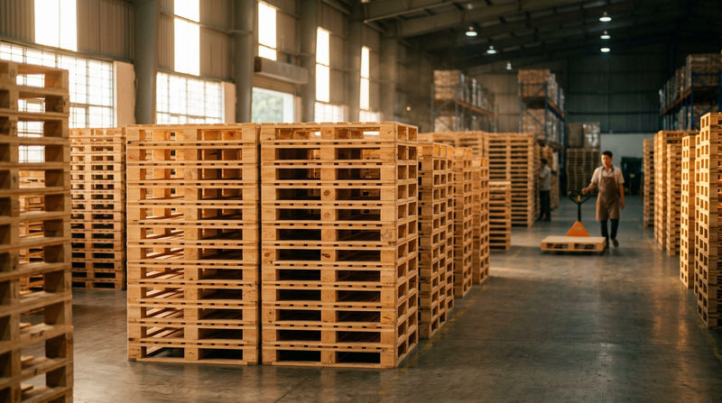 Kích thước tiêu chuẩn và phân loại pallet gỗ thông phổ biến
