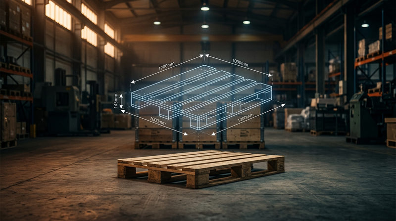 Kích Thước Pallet Gỗ Tiêu Chuẩn & Tải Trọng Tối Đa