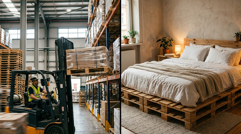 Ứng dụng đa năng: Từ vận chuyển logistics đến trang trí nội thất DIY