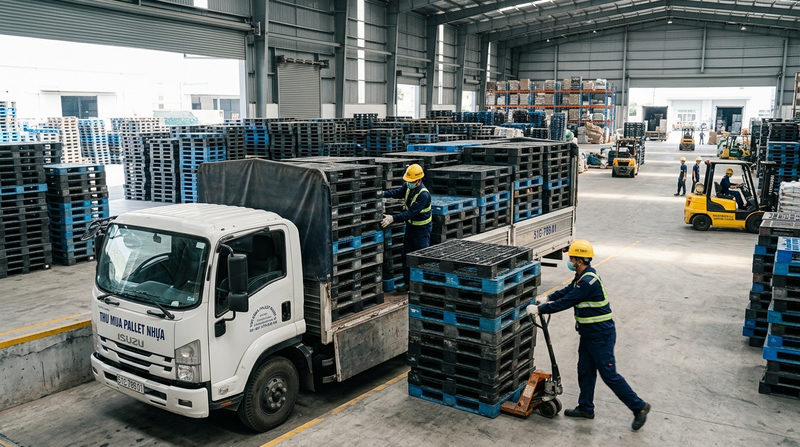 Dịch Vụ Thu Mua Pallet Hạt Nhựa Giá Cao, Tận Nơi Toàn Quốc