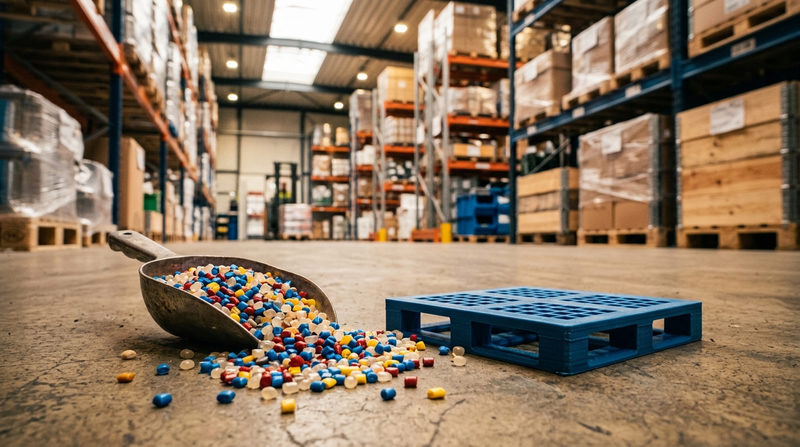 Pallet hạt nhựa là gì? Các loại hạt nhựa phổ biến trong sản xuất