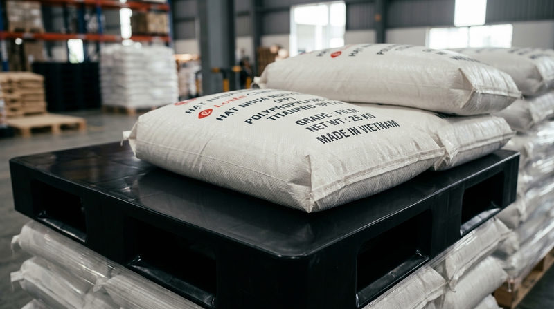 Tiêu chuẩn của pallet kê bao hạt nhựa để không làm rách bao