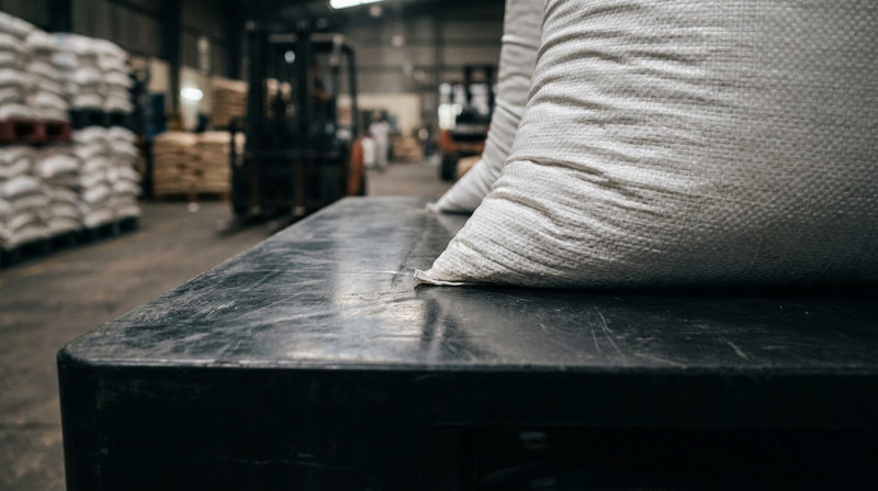 Tiêu chuẩn kỹ thuật khắt khe của pallet kê bao hạt nhựa