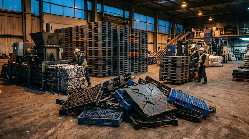 Bảng giá thu mua và thanh lý pallet hạt nhựa vỡ, hỏng mới nhất