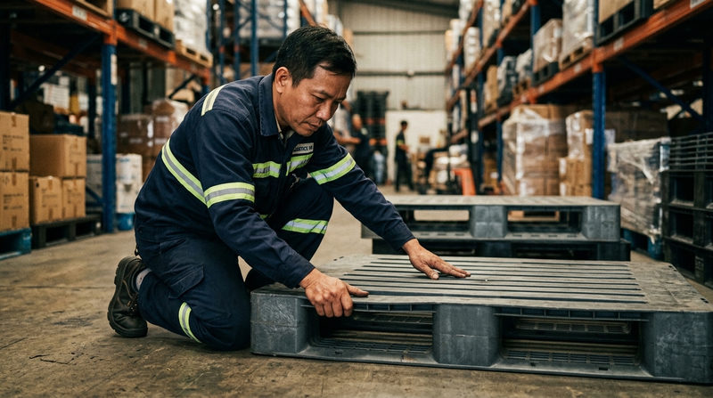 Cách kiểm tra và nhận biết pallet hạt nhựa kém chất lượng