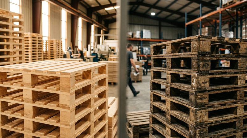 Bài toán chi phí: Nên mua pallet gỗ mới hay pallet gỗ cũ?