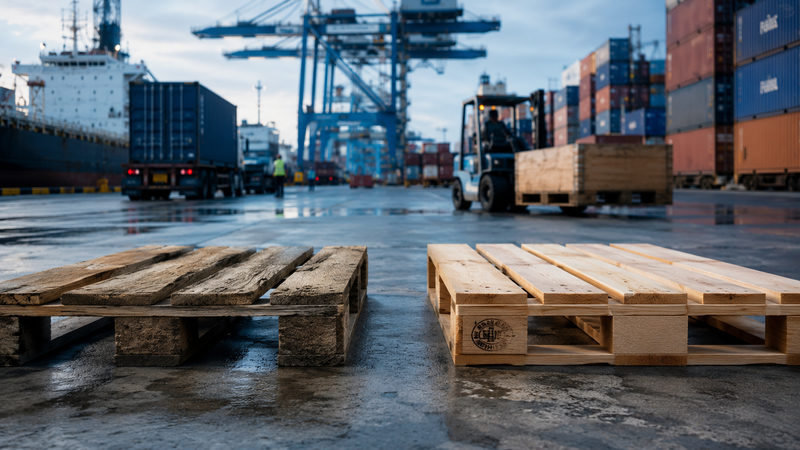Pallet gỗ dùng cho xuất khẩu là gì? Tại sao cần tiêu chuẩn khắt khe?