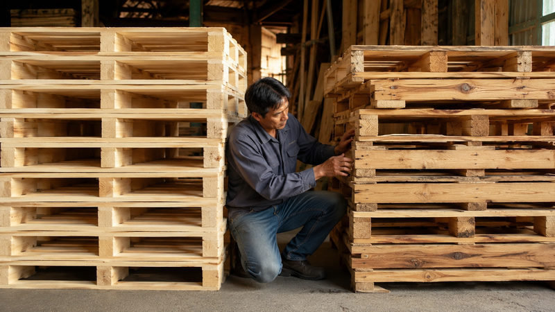 Nên chọn pallet gỗ thông nhập khẩu hay trong nước?