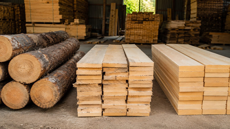 Gỗ thông dạng thô là gì? Phân biệt với gỗ đã xử lý
