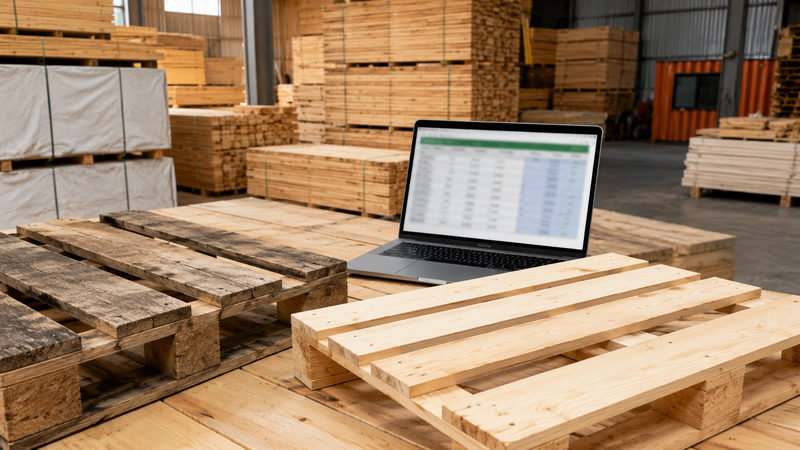 Bảng giá pallet gỗ mới, cũ và đóng theo yêu cầu