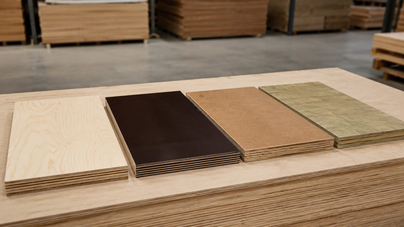 Các loại ván ép plywood phổ biến đang được cung cấp