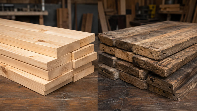 Nên mua gỗ thông nhập khẩu mới hay gỗ thông pallet tận dụng?