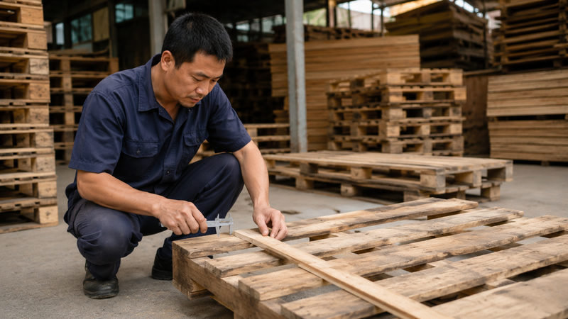 Tiêu chuẩn chất lượng pallet gỗ và kiểm định trước giao hàng